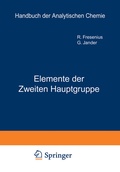 Cover: Elemente der ?weiten Hauptgruppe - Springer