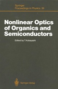 Cover: Nonlinear Optics of Organics and Semiconductors - Springer