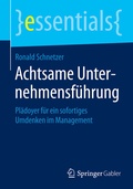 Cover: Achtsame Unternehmensf&uuml;hrung - Springer Gabler
