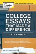 Cover: College Essays That Made a Difference, 6th Edition - Princeton Review