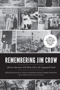 Cover: Remembering Jim Crow - The New Press