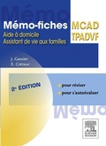 Cover: M&eacute;mo-fiches MCAD/TPADVF - Elsevier