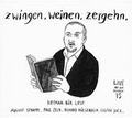 Cover: zwingen, weinen, zergehn - Aisthesis