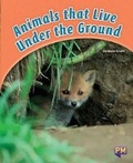 Cover: Animals that Live Under the Ground - Cengage Learning Australia