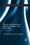 Cover: The Law and Economics of Intellectual Property in the Digital Age - Routledge
