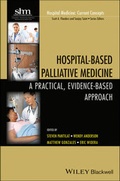 Cover: Hospital-Based Palliative Medicine - Wiley-Blackwell