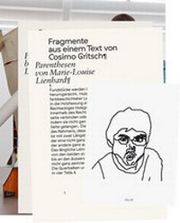 Enlarge image Cover: Cosimo Gritsch - edition fink
