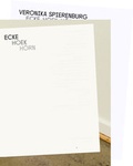 Cover: Ecke, Hoek, H&ouml;rn - edition fink