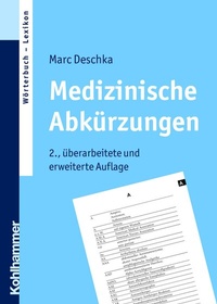 Abbildung von: Medizinische Abkürzungen - Kohlhammer