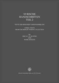 Abbildung von: Syrische Handschriften - Franz Steiner Verlag
