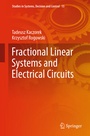 Cover: Fractional Linear Systems and Electrical Circuits - Springer