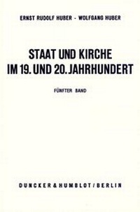 Abbildung von: Staat und Kirche im 19. und 20. Jahrhundert. - fibre