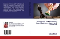 Abbildung von: Proceedings on Knowledge-Based Business, Industry and Education - LAP Lambert Academic Publishing