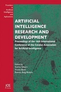 Cover: Artificial Intelligence Research and Development - IOS Press,US