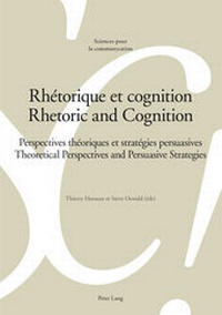 Abbildung von: Rhétorique et cognition - Rhetoric and Cognition - Peter Lang Verlag