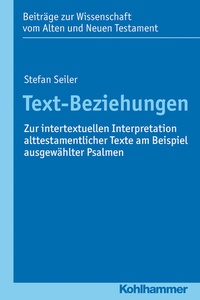 Enlarge image Cover: Text-Beziehungen - Kohlhammer