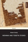 Cover: Mishna and Tosefta Studies - Magnes Press,Israel