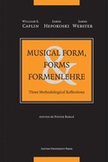 Cover: Musical Form, Forms & Formenlehre - Leuven University Press
