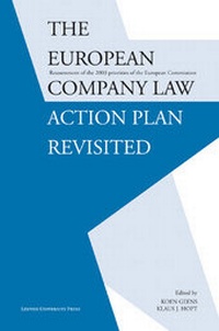 Abbildung von: The European Company Law Action Plan Revisited - Leuven University Press