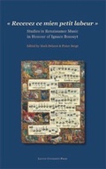 Cover: Recevez ce mien petit labeur - Leuven University Press