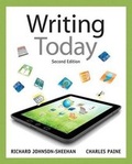 Cover: Writing Today with Mywritinglab with Etext -- Access Card Package - Longman Publishing Group