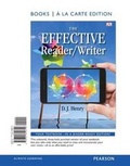Cover: The Effective Reader/Writer, Books a la Carte Edition - Pearson