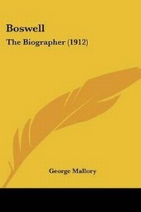 Enlarge image Cover: Boswell - Kessinger Publishing