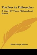 Cover: The Poet As Philosopher - Kessinger Publishing