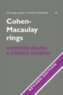 Cover: Cohen-Macaulay Rings - Cambridge University Press