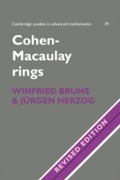 Cover: Cohen-Macaulay Rings - Cambridge University Press