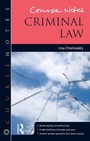 Cover: Course Notes: Criminal Law - Taylor & Francis