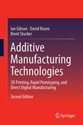 Cover: Additive Manufacturing Technologies - Springer