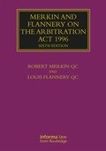 Abbildung von: Merkin and Flannery on the Arbitration Act 1996 - CRC Press