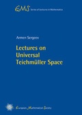 Bild: Lectures on Universal Teichm&uuml;ller Space - EMS Press
