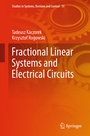 Cover: Fractional Linear Systems and Electrical Circuits - Springer