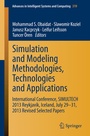Cover: Simulation and Modeling Methodologies, Technologies and Applications - Springer