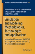Cover: Simulation and Modeling Methodologies, Technologies and Applications - Springer