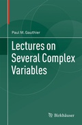 Cover: Lectures on Several Complex Variables - Springer