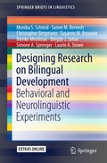 Cover: Designing Research on Bilingual Development - Springer