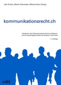 Cover: Kommunikationsrecht.ch - vdf Hochschulverlag AG