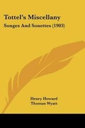 Cover: Tottel's Miscellany - Kessinger Publishing