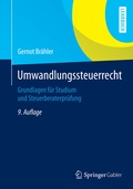 Cover: Umwandlungssteuerrecht - Springer Gabler