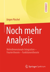 Abbildung von: Noch mehr Analysis - Springer Spektrum