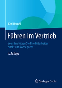 Abbildung von: Führen im Vertrieb - Springer Gabler