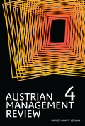 Cover: AUSTRIAN MANAGEMENT REVIEW - Edition Rainer Hampp