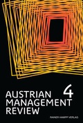 Cover: AUSTRIAN MANAGEMENT REVIEW - Edition Rainer Hampp