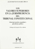 Abbildung von: Los valores superiores en la jurisprudencia del Tribunal Constitucional : libertad, justicia, igualdad y pluralismo político - Editorial Dykinson, S.L.