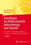 Cover: Grundlagen der Wahrscheinlichkeitsrechnung und Statistik - Springer Spektrum