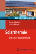 Cover: Solarthermie - Springer Vieweg