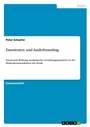 Cover: Emotionen und Audiobranding - GRIN Verlag